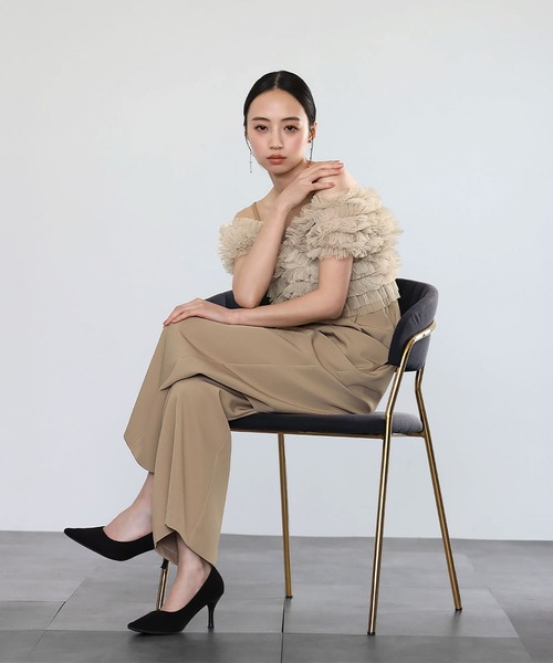girl（ガール）の「3WAYチュールトップス・オールインワンセット