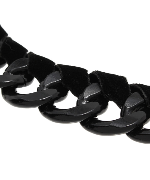 WEGO（ウィゴー）の「WEGO/ビッグチェーンネックレス（ネックレス・メンズ・ブラック・FREE）」の3枚目の写真