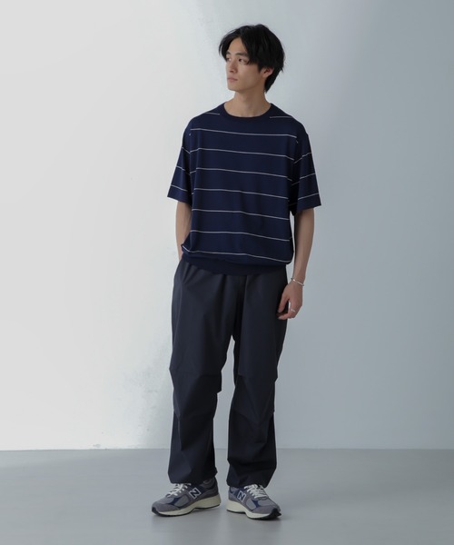 リーライダース × ナノユニバース ホワイト M ペインターパンツ 【新品】 セール】Lee/リー 【新作】DUNGAREES ワイドペインターパンツ