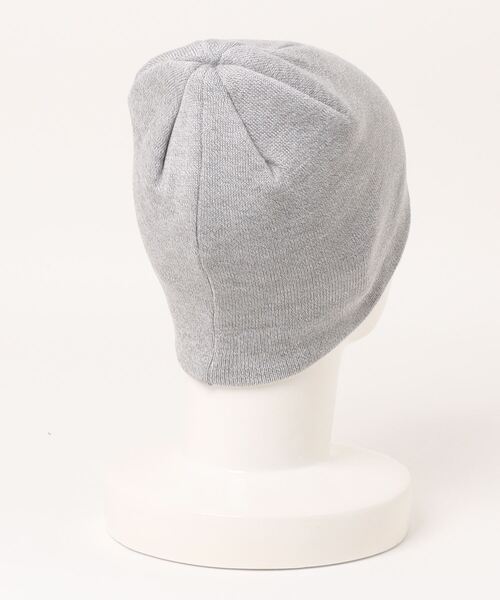 ENVYM（アンビー）の「【wondervisitor×ENVYM】EVロゴビーニー（ニットキャップ/ビーニー・レディース・ブラック/グレー・FREE）」の3枚目の写真