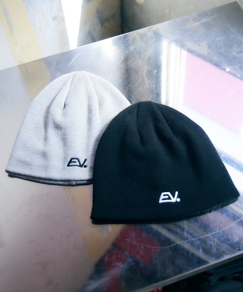 ENVYM（アンビー）の「【wondervisitor×ENVYM】EVロゴビーニー（ニットキャップ/ビーニー・レディース・ブラック/グレー・FREE）」の20枚目の写真