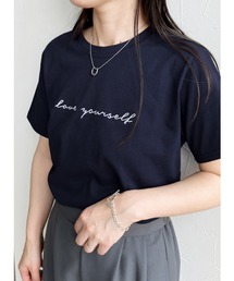 【ロゴが選べる!】ロゴ刺繍Tシャツ