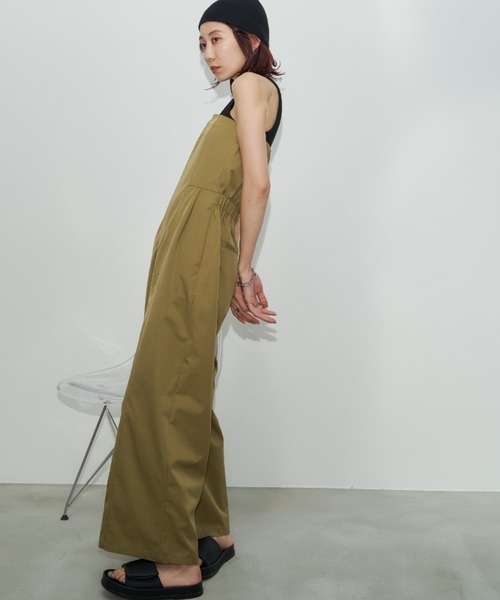 Auntie Rosa Holiday（アンティローザホリデー）の「ベアオールインワン（つなぎ/オールインワン・レディース・ブラック/オリーブ・FREE）」の7枚目の写真