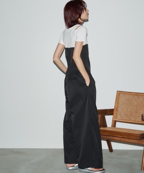 Auntie Rosa Holiday（アンティローザホリデー）の「ベアオールインワン（つなぎ/オールインワン・レディース・ブラック/オリーブ・FREE）」の22枚目の写真