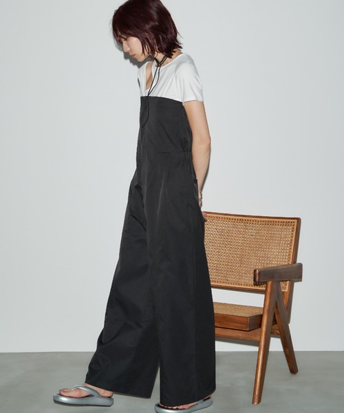 Auntie Rosa Holiday（アンティローザホリデー）の「ベアオールインワン（つなぎ/オールインワン・レディース・ブラック/オリーブ・FREE）」の21枚目の写真