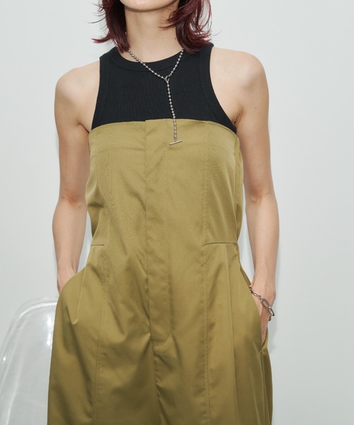 Auntie Rosa Holiday（アンティローザホリデー）の「ベアオールインワン（つなぎ/オールインワン・レディース・ブラック/オリーブ・FREE）」の10枚目の写真