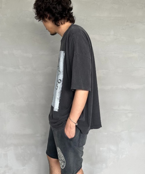 レミレリーフ　ワイドシルエット　ポケットＴシャツ ワイドシルエットポケットTシャツ(WHITE) | Fukuyamaya
