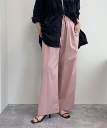 fredy emue | 【新色登場】綿ナイロンストレッチセミワイドパンツ(その他パンツ)