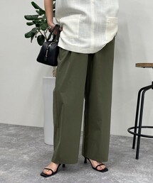 fredy emue | 【新色登場】綿ナイロンストレッチセミワイドパンツ(その他パンツ)