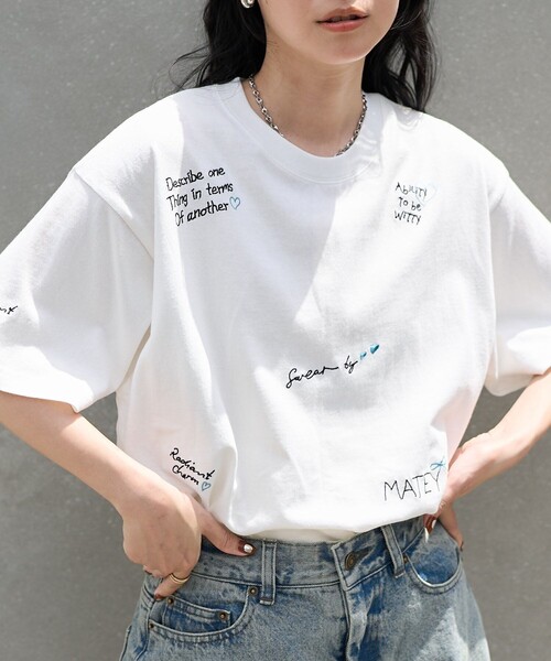 MSGM ロコ刺繍シャシTシャツ 3840MM93257096 89 MSGM ロコ刺繍シャシTシャツ 3840MM93257096 89 (MSGM/Tシャツ