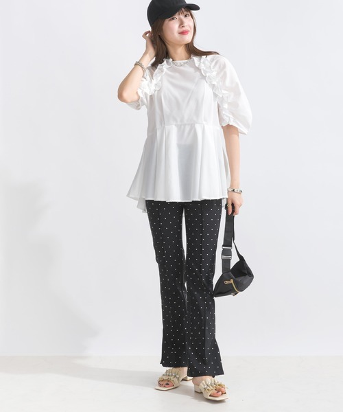 PICCIN(ピッチン)の「【WEB限定】スーパーストレッチスリット入りレギンスパンツ(その他パンツ・レディース・ブラック系その他/ブラック・M/L)」の16枚目の写真