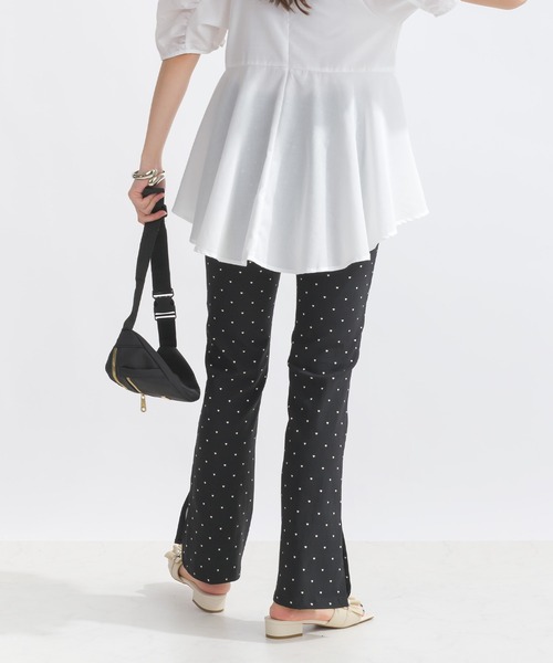 PICCIN(ピッチン)の「【WEB限定】スーパーストレッチスリット入りレギンスパンツ(その他パンツ・レディース・ブラック系その他/ブラック・M/L)」の14枚目の写真