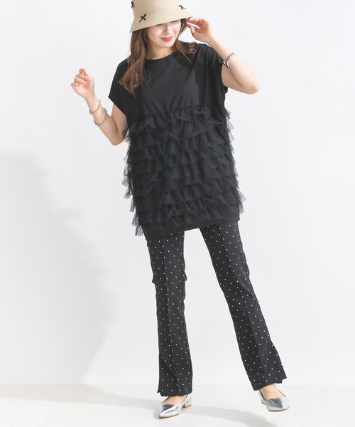 PICCIN(ピッチン)の「【WEB限定】スーパーストレッチスリット入りレギンスパンツ(その他パンツ・レディース・ブラック系その他/ブラック・M/L)」の19枚目の写真