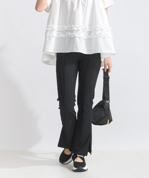 PICCIN(ピッチン)の「【WEB限定】スーパーストレッチスリット入りレギンスパンツ(その他パンツ・レディース・ブラック系その他/ブラック・M/L)」の3枚目の写真