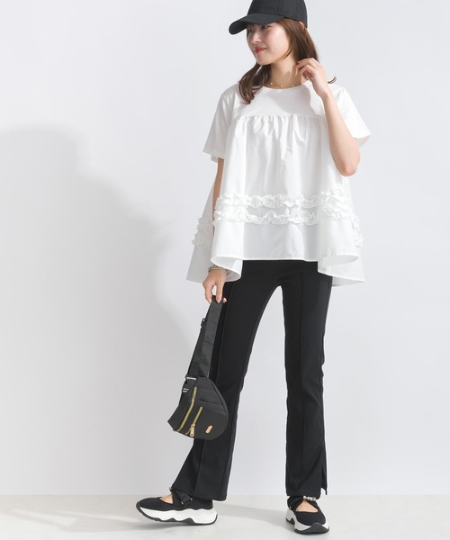 PICCIN(ピッチン)の「【WEB限定】スーパーストレッチスリット入りレギンスパンツ(その他パンツ・レディース・ブラック系その他/ブラック・M/L)」の7枚目の写真