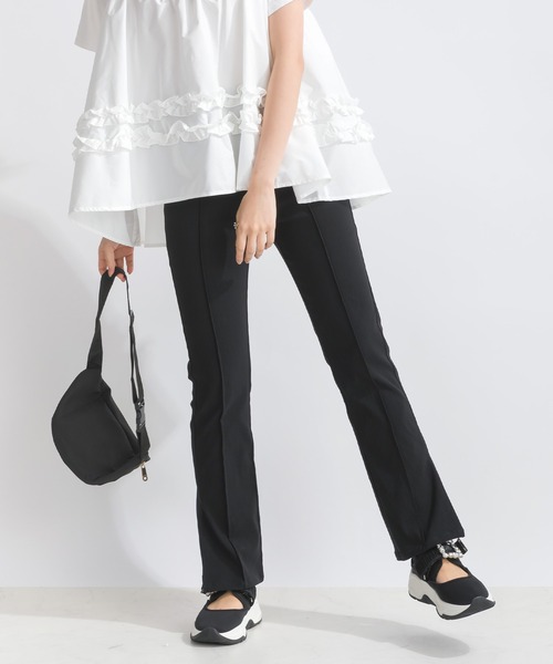 PICCIN(ピッチン)の「【WEB限定】スーパーストレッチスリット入りレギンスパンツ(その他パンツ・レディース・ブラック系その他/ブラック・M/L)」の6枚目の写真