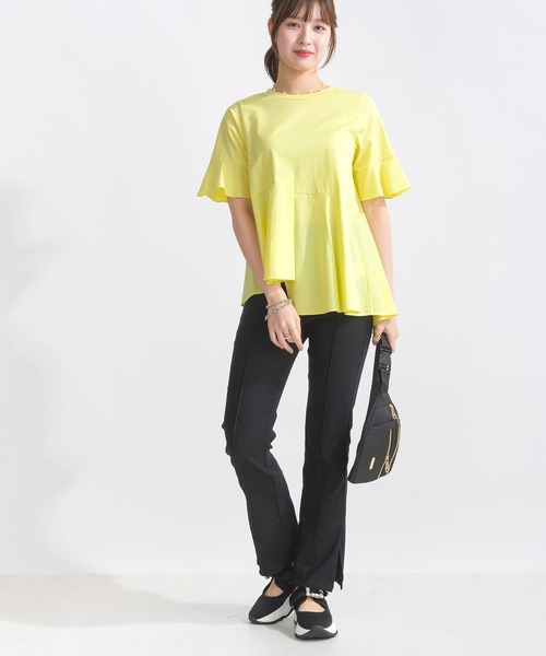 PICCIN(ピッチン)の「【WEB限定】スーパーストレッチスリット入りレギンスパンツ(その他パンツ・レディース・ブラック系その他/ブラック・M/L)」の10枚目の写真