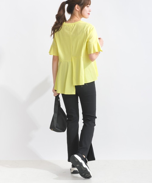 PICCIN(ピッチン)の「【WEB限定】スーパーストレッチスリット入りレギンスパンツ(その他パンツ・レディース・ブラック系その他/ブラック・M/L)」の11枚目の写真