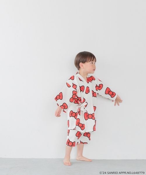 LOWRYS FARM（ローリーズファーム）の「KIDS【HELLO KITTY】ジンベイ