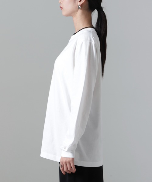 HEAR MY NAME（ヒアマイネーム）の「HEAR MY NAME/別注 Jean cocteau ロングスリーブTシャツ（Tシャツ/カットソー・レディース・ホワイト・FREE）」の10枚目の写真