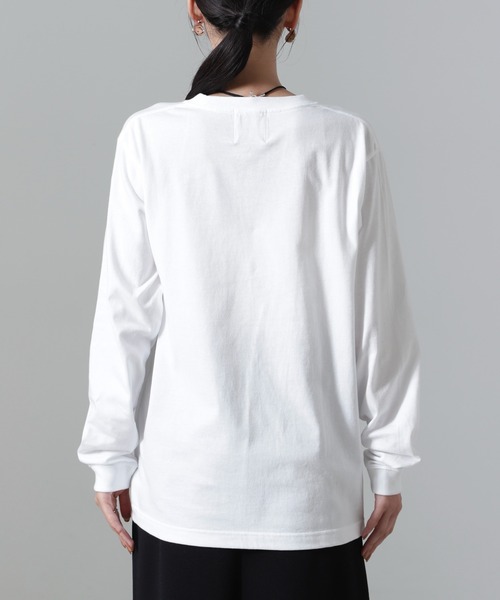 HEAR MY NAME（ヒアマイネーム）の「HEAR MY NAME/別注 Jean cocteau ロングスリーブTシャツ（Tシャツ/カットソー・レディース・ホワイト・FREE）」の11枚目の写真