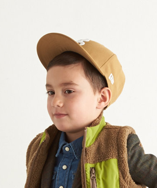 Smoothy（スムージー）の「Smoothy NEW ERA Collaboration Cap / スムージー ニューエラコラボキャップ（キャップ・キッズ・キャメル/ネイビー・FREE）」の2枚目の写真