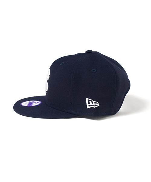 Smoothy（スムージー）の「Smoothy NEW ERA Collaboration Cap / スムージー ニューエラコラボキャップ（キャップ・キッズ・キャメル/ネイビー・FREE）」の4枚目の写真