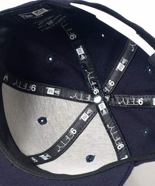 Smoothy（スムージー）の「Smoothy NEW ERA Collaboration Cap / スムージー ニューエラコラボキャップ（キャップ・キッズ・キャメル/ネイビー・FREE）」の6枚目の写真