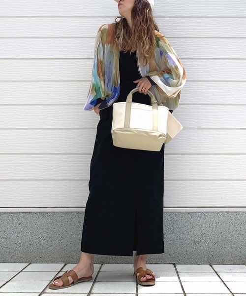 Q（キュー）の「ニュアンスカラーブルゾン（ブルゾン・レディース・グリーン系/イエロー系・MEDIUM）」の5枚目の写真