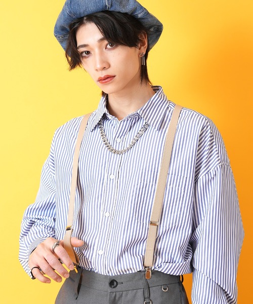 an meets zakka(アンミツザッカ)の「an meets zakka ナローサスペンダー(サスペンダー・メンズ・ブラック/ホワイト/ライトブルー/ベージュ/レッド/ブラウン/ネイビー/ピンク/カーキ/グリーン/ブルー/イエロー・ONESIZE)」の20枚目の写真