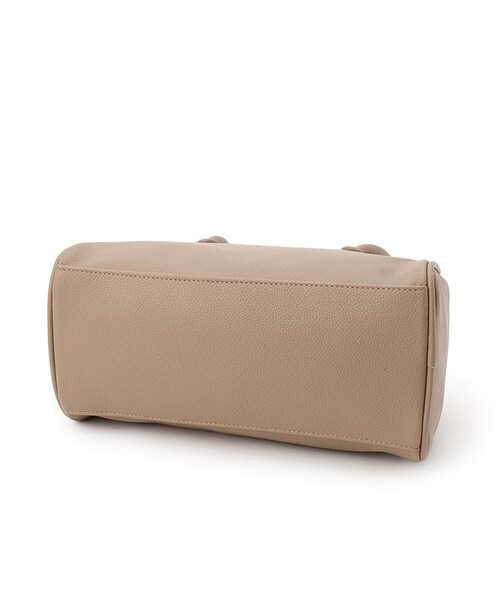 grove（グローブ）の「◆【雑誌掲載】ロープハンドルハトメボストン（ボストンバッグ・レディース・ベージュ/ライトグレー/レンガ/ブラック・00）」の17枚目の写真