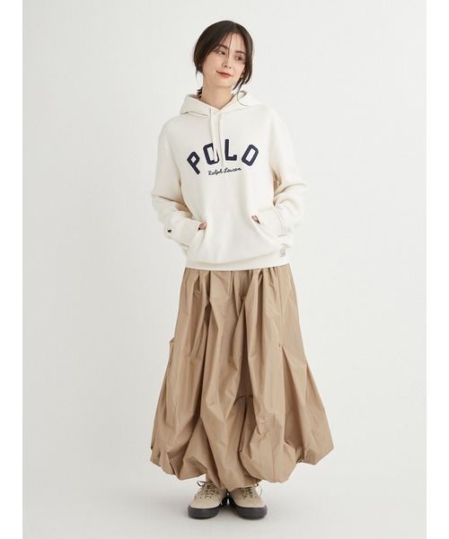 emmi（エミ）の「eco タックボリュームバルーンスカート（スカート・レディース・アイボリー/ブラック/ベージュ・0/1）」の16枚目の写真