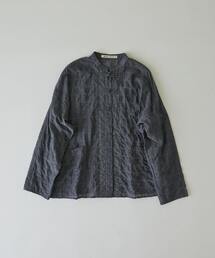 conges payes ADIEU TRISTESSE | チャイナボタンシャツジャケット(その他アウター)