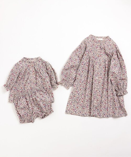 apres les cours（アプレレクール）の「【WEB限定】まいにちワンピース（ワンピース・キッズ・ピンク/その他3/ミント/マスタード/ネイビー/オレンジ/ストライプ・80/90/100/110/120/130/140）」の22枚目の写真