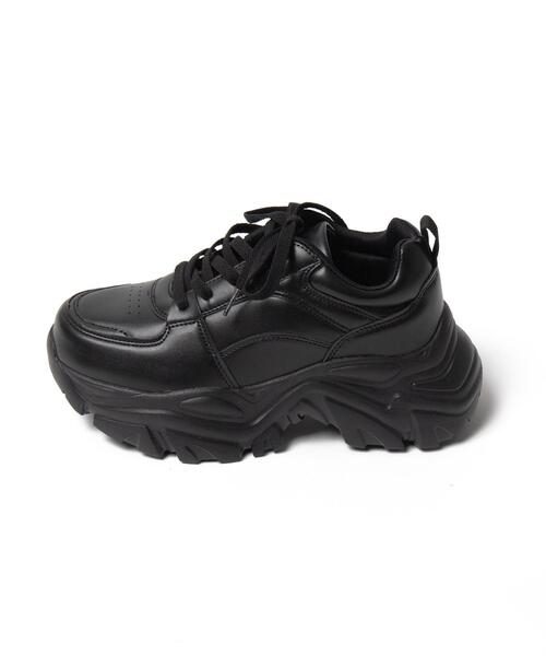 WEGO(ウィゴー)の「WEGO/厚底ボリュームダッドスニーカー(スニーカー・レディース・ホワイト/ブラック/キャメル/シルバー/その他4/その他2/その他1/サックスブルー/グレー系その他/ブラウン・LARGE/MEDIUM/SMALL/X-LARGE)」の11枚目の写真