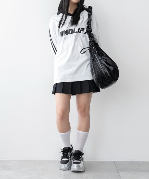 WEGO(ウィゴー)の「WEGO/厚底ボリュームダッドスニーカー(スニーカー・レディース・ホワイト/ブラック/キャメル/シルバー/その他4/その他2/その他1/サックスブルー/グレー系その他/ブラウン・LARGE/MEDIUM/SMALL/X-LARGE)」の19枚目の写真