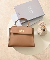 Honeys | 金具使いフラップバッグ(ハンドバッグ)