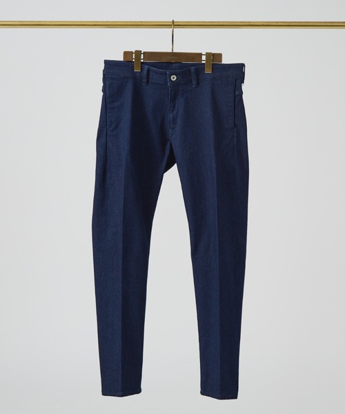 DESIGNWORKS（デザインワークス）の「【ハイパーストレッチ】スリム デニム/パンツ（デニムパンツ・メンズ・ブラック/ホワイト/インディゴブルー・48/46/44/50）」の3枚目の写真