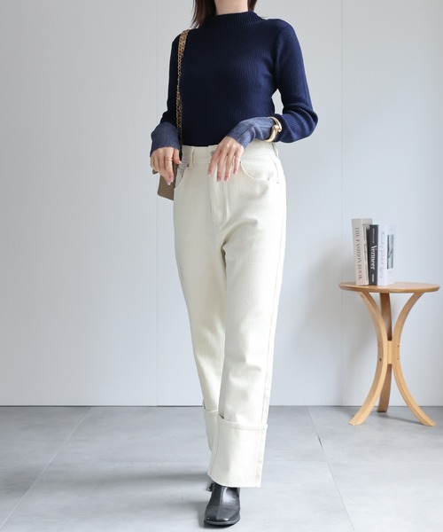 model：162cm 着用サイズ：F
