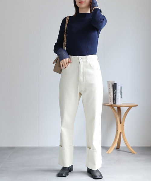 model：162cm 着用サイズ：F
