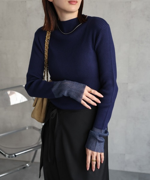 model：162cm 着用サイズ：F