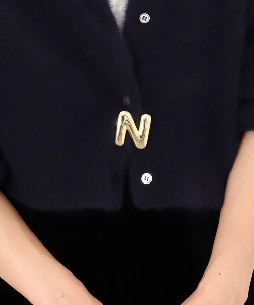 NOLLEY’S(ノーリーズ)の「Nブローチ(ブローチ/コサージュ・レディース・ゴールド・FREE)」の5枚目の写真
