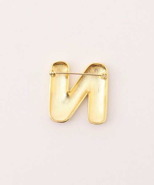 NOLLEY’S(ノーリーズ)の「Nブローチ(ブローチ/コサージュ・レディース・ゴールド・FREE)」の7枚目の写真