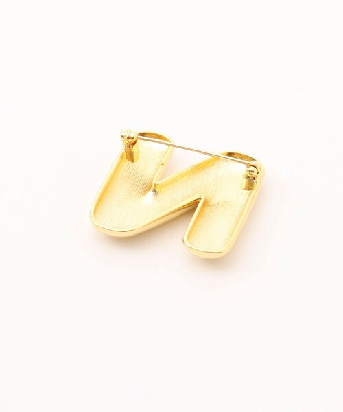 NOLLEY’S(ノーリーズ)の「Nブローチ(ブローチ/コサージュ・レディース・ゴールド・FREE)」の8枚目の写真