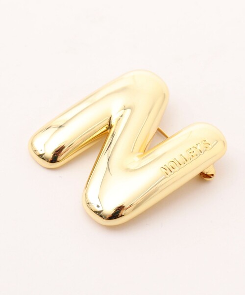 NOLLEY’S(ノーリーズ)の「Nブローチ(ブローチ/コサージュ・レディース・ゴールド・FREE)」の9枚目の写真