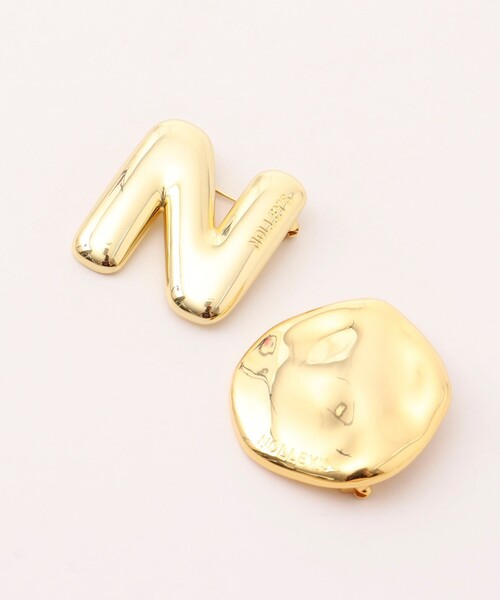 NOLLEY’S(ノーリーズ)の「Nブローチ(ブローチ/コサージュ・レディース・ゴールド・FREE)」の11枚目の写真