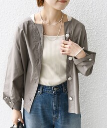 SHIPS for women - SHIPS for women　ビジューブラウス SHIPS｜シップスのシャツ/ブラウス（ビジュー）通販 - ZOZOTOWN