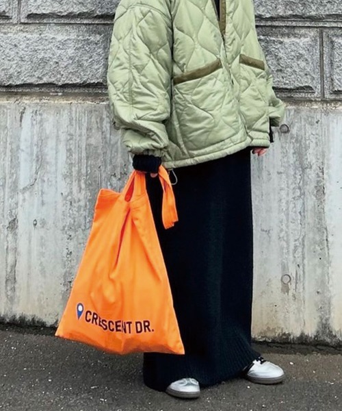 CORNERS by KR(コーナーズバイケーアール)の「【CORNERS by KR】カラーロゴトートバッグ(トートバッグ・レディース・ライム/ネイビー/パープル/オレンジ・FREE)」の20枚目の写真