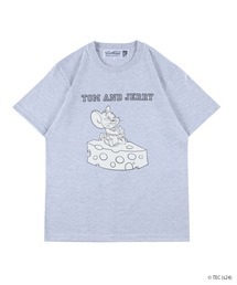 【公式】トムとジェリー　MLE＜TOM and JERRY＞　Tシャツ　タフィーとチーズ