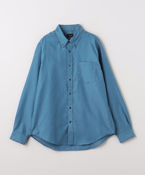 green label relaxing（グリーンレーベルリラクシング）の「オックスフォード ボタンダウンカラーシャツ -防シワ-（シャツ/ブラウス・メンズ・ライトブルー/ホワイト/ロイヤルブルー/ネイビー・S/XL/L/M）」の16枚目の写真